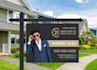 design eye catching real estate yard signs, signage, billboards and banners