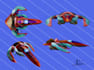 draw custom spaceship sci fi  steampunk nft
