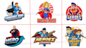 create awesome superhero mascot character and superhero mascot logo