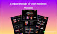 design an elegant responsive business wordpress website