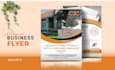 design creative professional business flyer