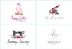 design a feminine logo for your business