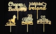 create laser cutter custom cake topper designs for occasions