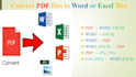 create, retype, edit or convert your document