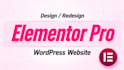 design elementor website redesign elementor website development redesign website