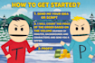 custom south park style 2d animation cartoon video