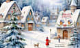 design an elegant christmas card design