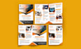design a modern professional brochure for your business