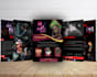 design electronic press kit, epk with hyperlink enabled