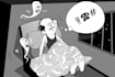 draw illustrations in black and white