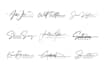 do handwritten, signature, scripted, cursive logo