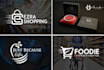 design clothing, shopping, fashion and lettering custom logo
