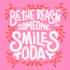 design a bold custom lettering phrase illustration