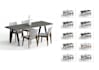 design 3d furniture rendering with various materials