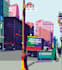 draw your house, building, urban landscape, in wpap style