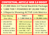 create 1000 web 2 contextual links df high da low obl