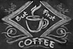 do chalkboard menu design based on your idea