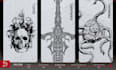 create a ink illustration
