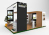 elevate your brand with 3d render stalls and kiosks in 3d