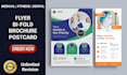 design medical, dental, fitness flyers, brochures or roll up