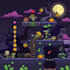 create 2d side scrolling game level set