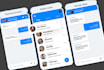 develop chat app with audio and video calling