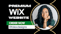 design or redesign your wix website and build a wix online store