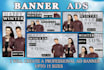 create an attractive professional google banner ads