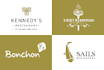 do unique resturant and food logo design