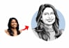 draw portrait illustration in monochrome