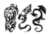 do hand drawing tribal tattoo design