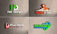 do modern minimalist and luxury 3d business logo design