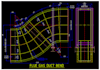 draw hvac ductwork plan, engineering drawing, perfect, original