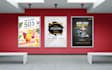 design amazing poster, event flyer and advertising billboard