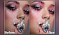 photo retouching, editing or background removal in photoshop