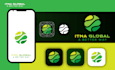 design modern professional clean app logo or app icon