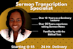 accurately transcribe your sermons and bible studies