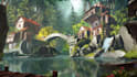 do environment illustrations and background art
