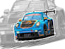 create racing  t shirt illustration for clothing brand design