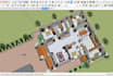 create 2d drawing, 3d model and render in sketch up