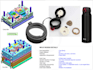 do your plastic injection mold design, 3d cad