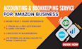 provide bookkeeping service for amazon shopify and ebay