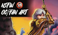 create custom nsfw kink art with a flirty twist