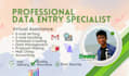 do professional data entry, data typing, and data collection