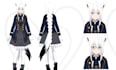 create high quality 3d anime character model or avatar