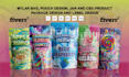 design custom mylar bag and cbd packaging