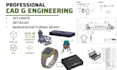 design solidworks 3d cad models for your product