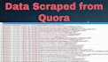 do python web scraping, data mining and data scraping
