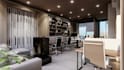 design home café salon restaurant hospital interior exterior