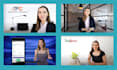 film a green screen female spokesperson video in english